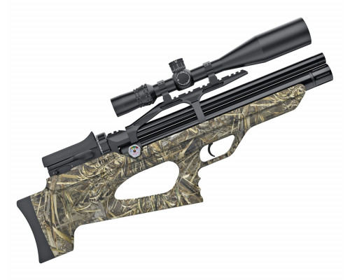 Пневматическая винтовка Aselkon MX-10S Camo Max-5, L=450 (PCP, 3 Дж) 6,35 мм