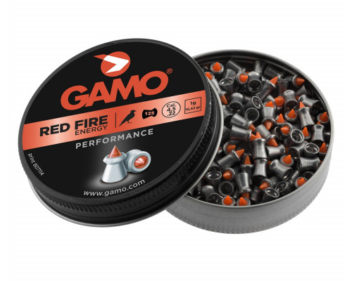 Пули Gamo Red Fire 4,5 мм, 0,51 грамм, 125 штук